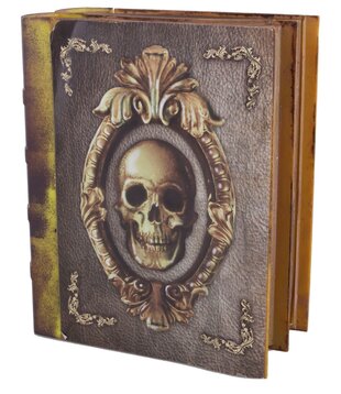 Wizard book with light