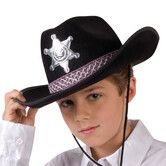 cowboyhoed junior zwart