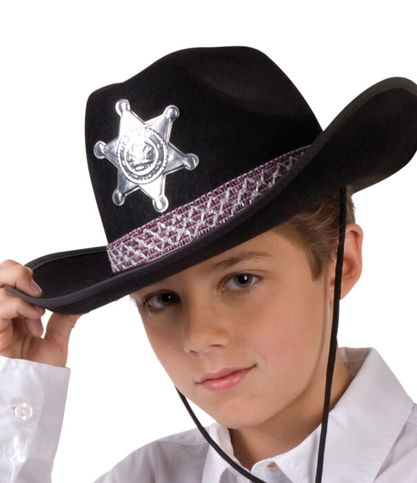 cowboyhoed junior zwart