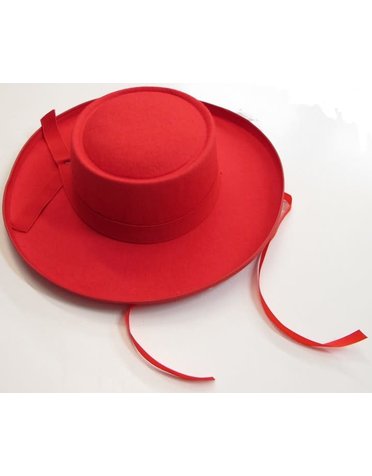 spaanse hoed rood kind