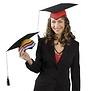 toque graduation hat with colours