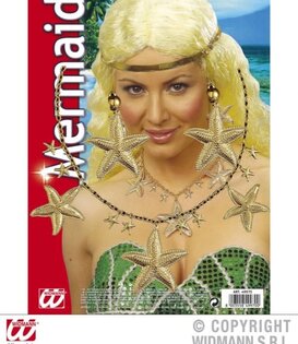 mermaid chain & earrings