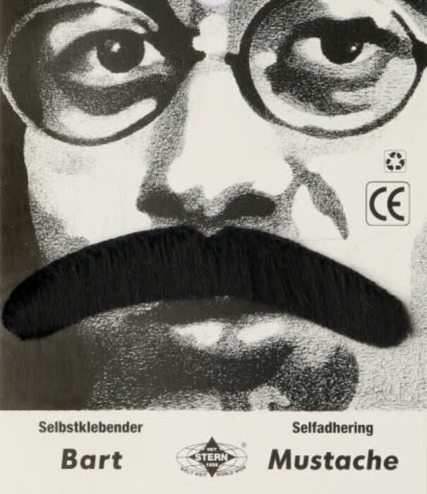 snor Bart wit, blond of ros