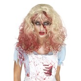 zombie bloody alice wig blond