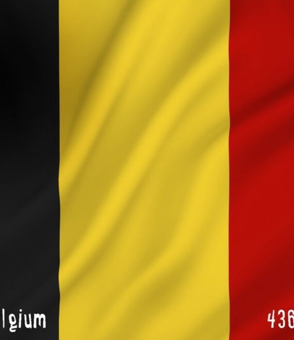 Belgische vlag XXL 436 x 350 cm