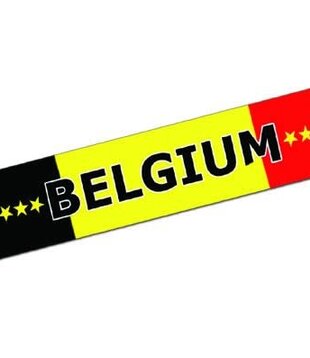 écharpe de supporter Belgique