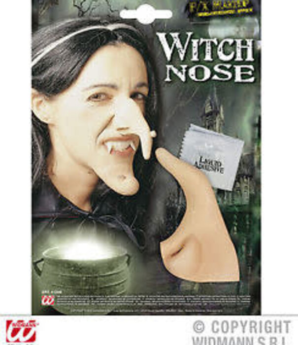 THEATRICAL WITCH NOSES WITH ADHESIVE