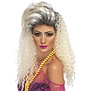 80's bottle blonde wig