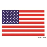 vlag USA 90 x 150 cm