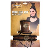 set steampunk (diadeem hoed en halsband)