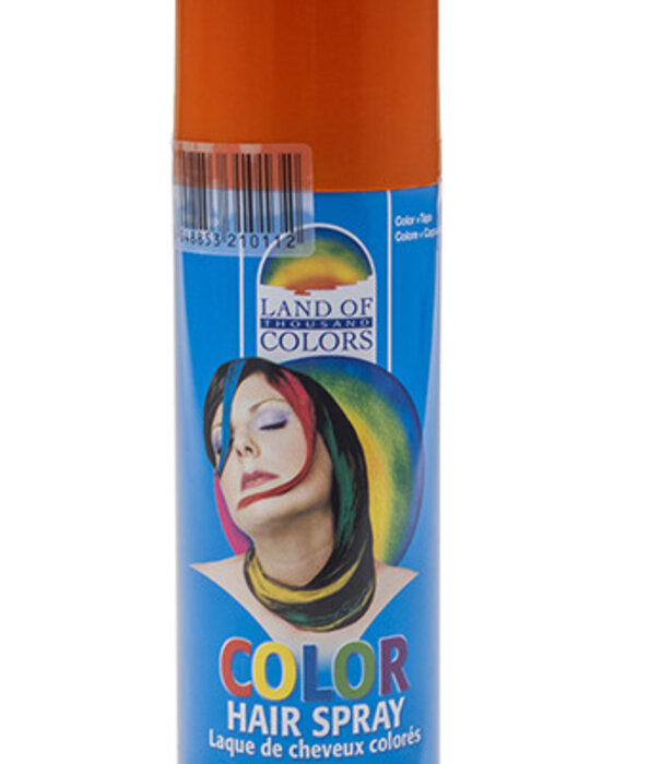 haarspray oranje