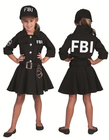 Funny Fashion FBI meisje
