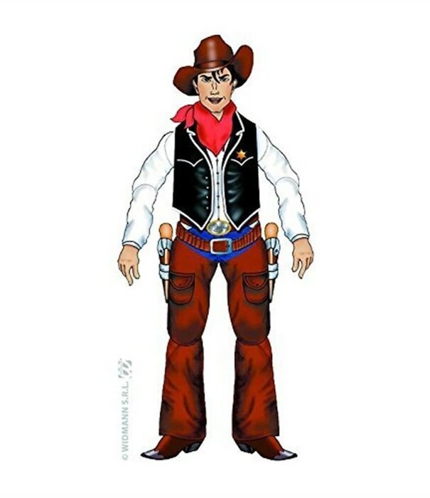 cut-out cowboy 1,4mtr