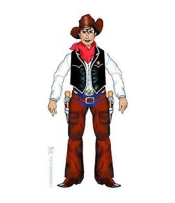 cut-out cowboy 1,4mtr