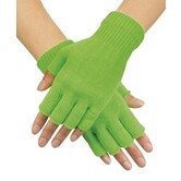 vingerloze handschoenen fluo groen