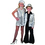 Disco tunic silver sequin