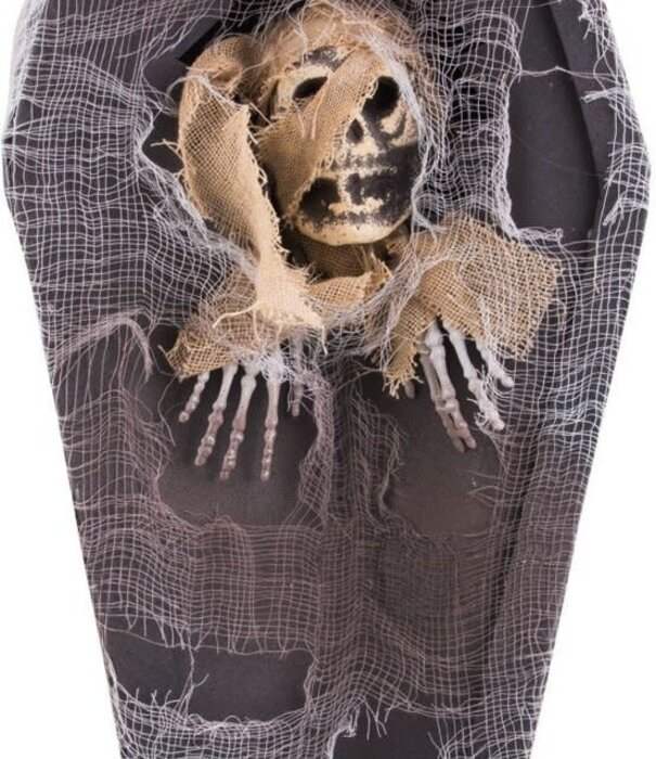 cercueil avec lumière