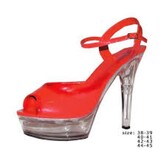 Stilleto rood  maat 40-41