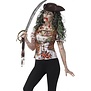 Zombie Pirate Wench T-shirt