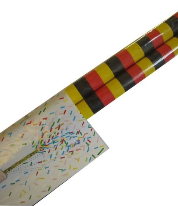 confetti shaker tube 2 pieces