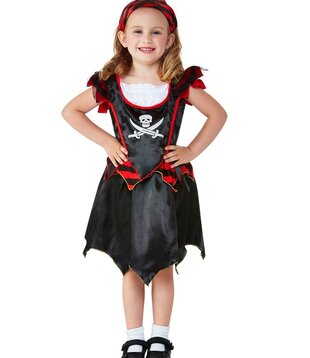 Toddler Pirate Girl piraat