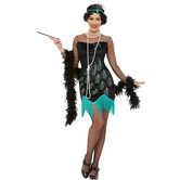 20s Peacock Flapper