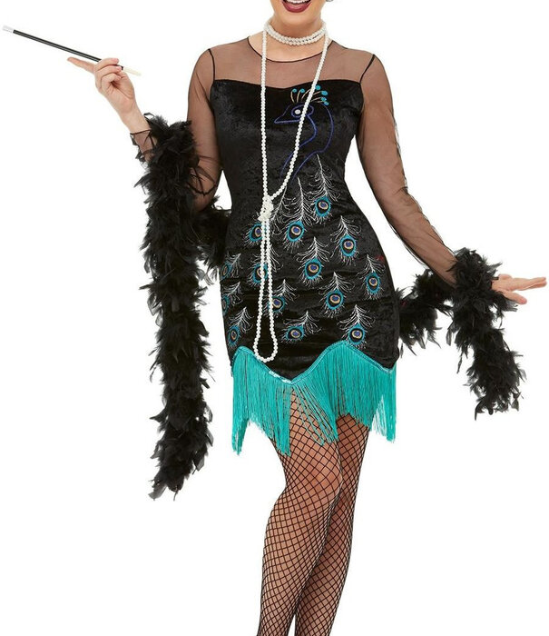 Smiffys 20s Peacock Flapper