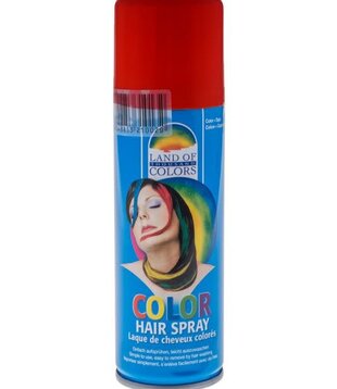 Grime haarspray rood