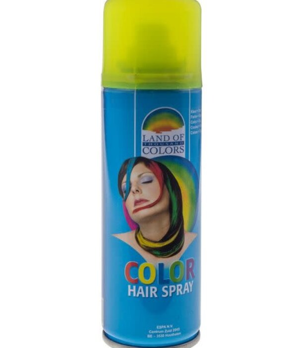 hairspray yellow