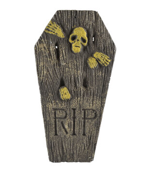 Skeleton tombstone