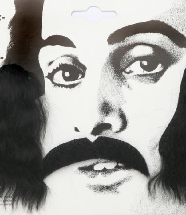mustache + sideburns set BLONDE