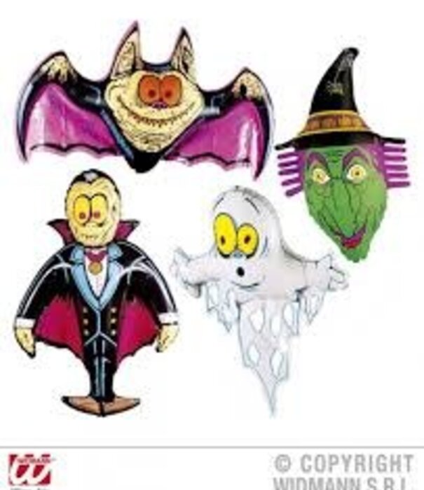 Inflatable fluorescent figures 78 cm