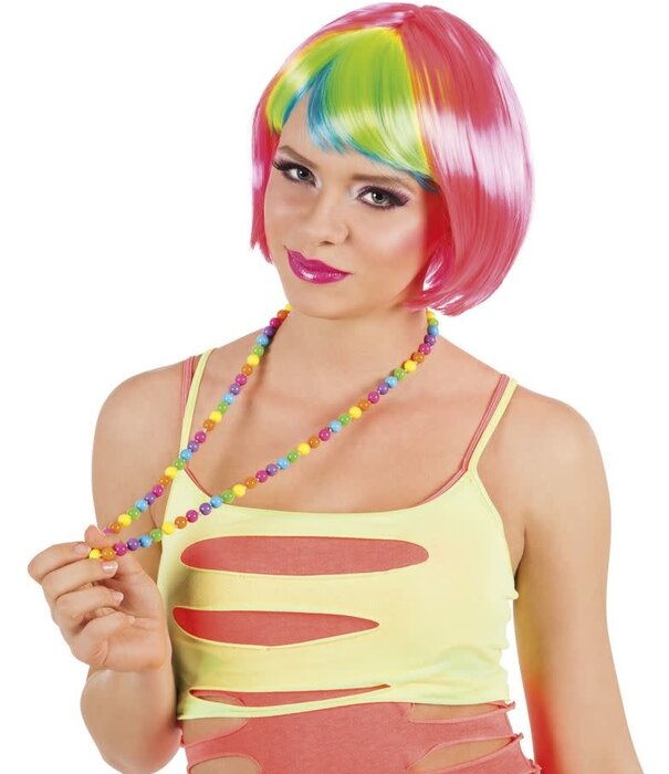 necklace rave colored