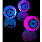 œil lumineux rebondissant