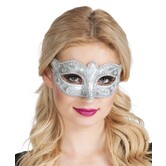 masker venetiaans zilver