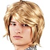 pruik Spike blond