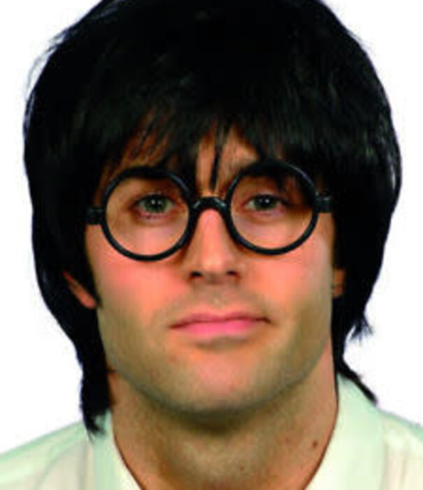 Schoolboy set wig + glasses