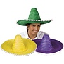 sombrero gekleurd met bollekes