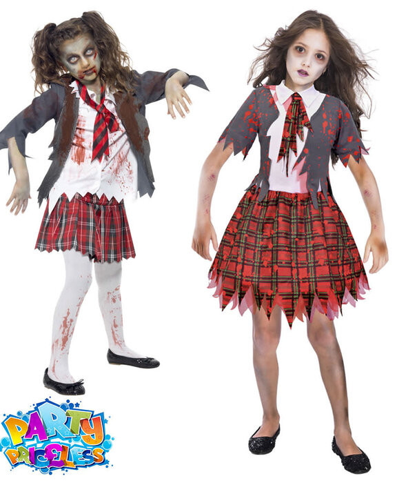 Zombie school girl