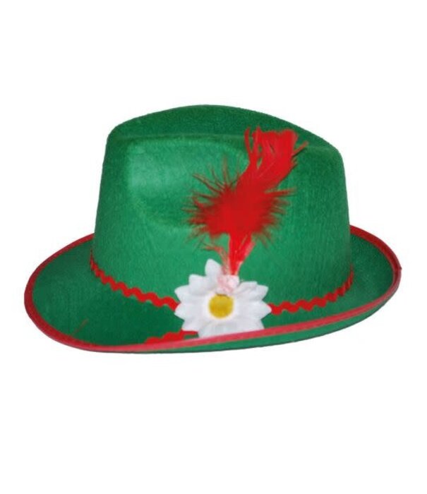 Funny Fashion chapeau tiroler vert