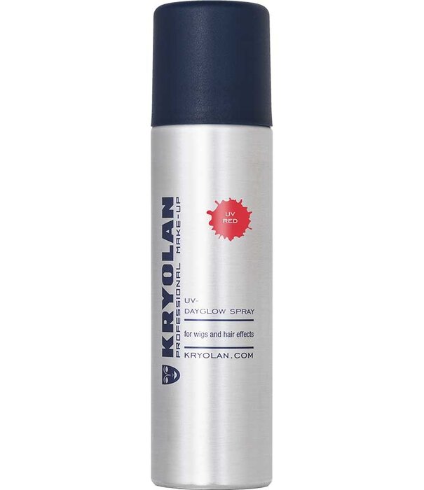 kryolan hairspray uv red