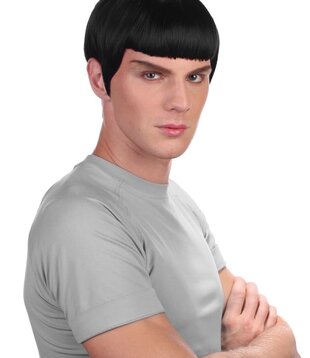 Perruque Spock noire