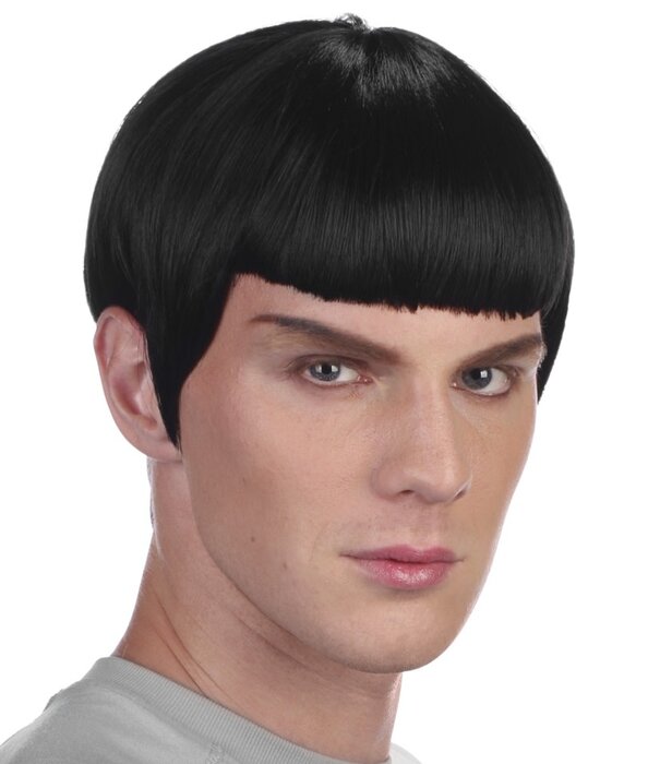 pruik zwart Spock