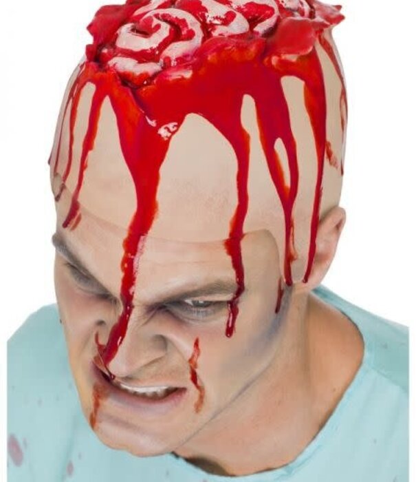 brain latex head cap