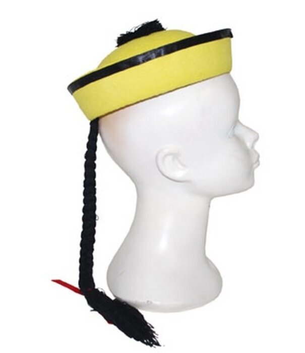 Funny Fashion hat Chinese yellow