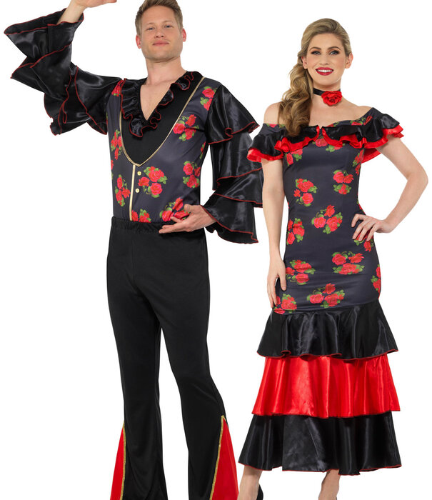 La dame flamenco