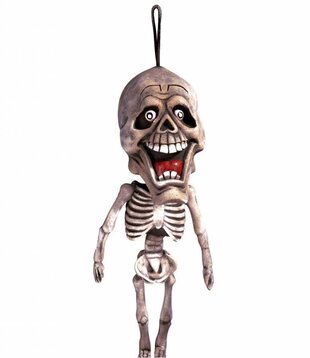 hanging skeleton