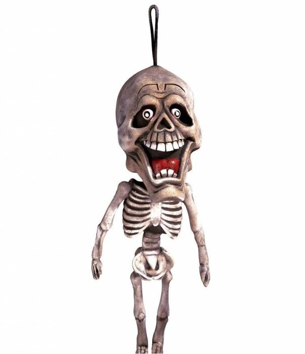 hanging skeleton