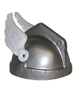 casque avec ailes plastique