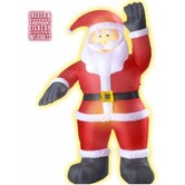 light up inflatable santa claus